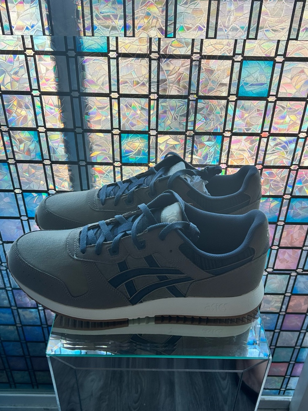Men’s ASICS Lyte Classic in Mink/Tarmac Ortholite comfort foam insoles 👟 M13